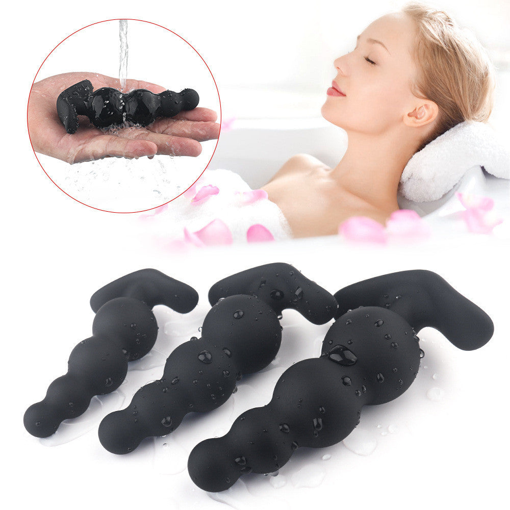 Ball Silicone Anal Plug Set – 3-Piece Relaxation & Leisure Supplies