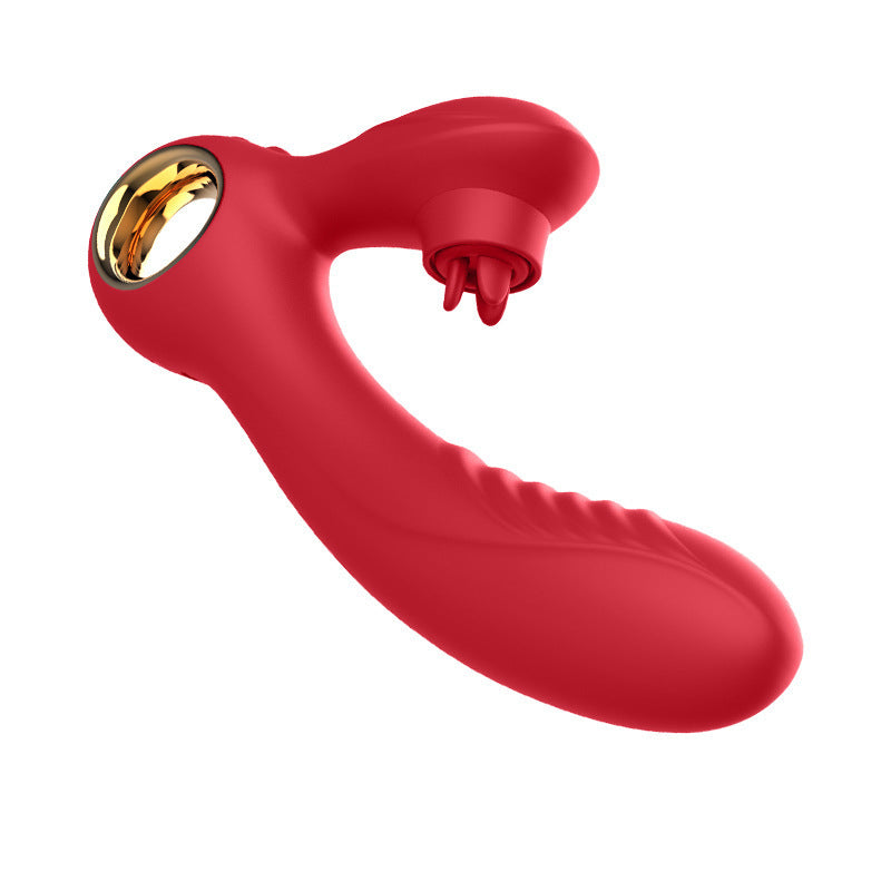 Women's Vibrating Spear Heating Toy – Three-Leaf Vibrator