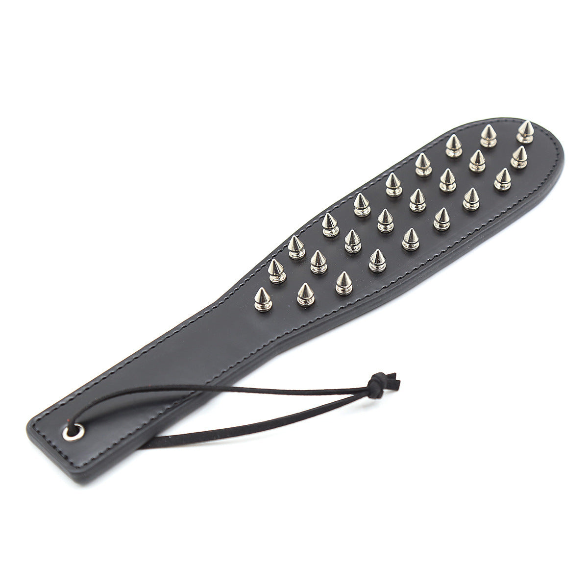 Leather Spike Slapper Paddle – Intense Impact Play & BDSM Spanking Toy