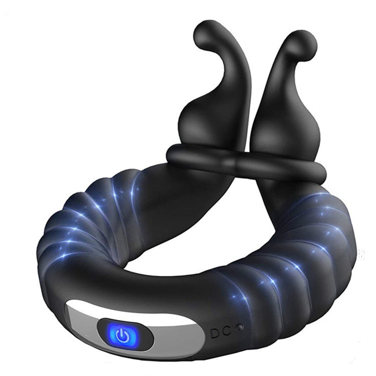 Headset Shape Cock Ring Vibration – Remote Control Silicone Precision Ring
