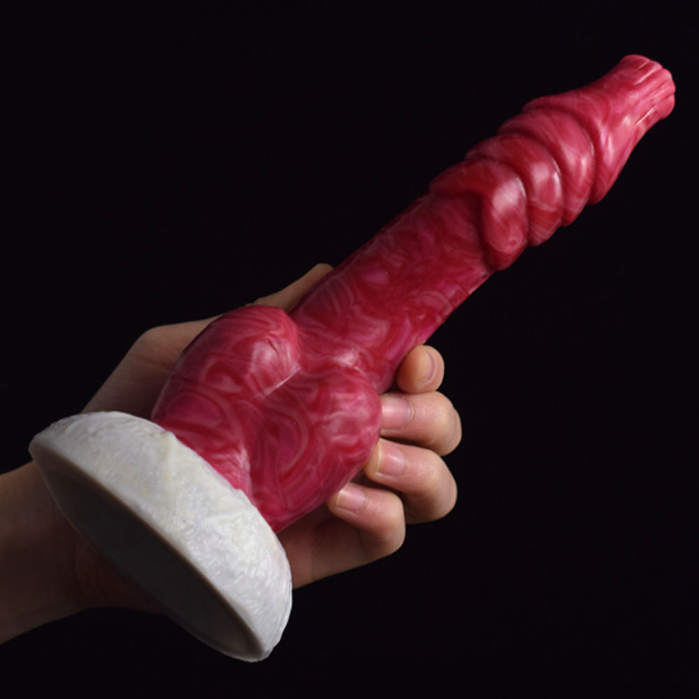 Men's and Women's Liquid Silicone Sex Toy - Prison Fire Color, Daily Pleasure Essentials