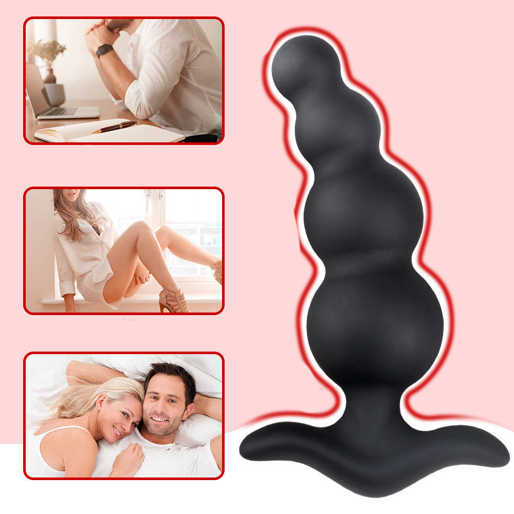 Ball Silicone Anal Plug Set – 3-Piece Relaxation & Leisure Supplies