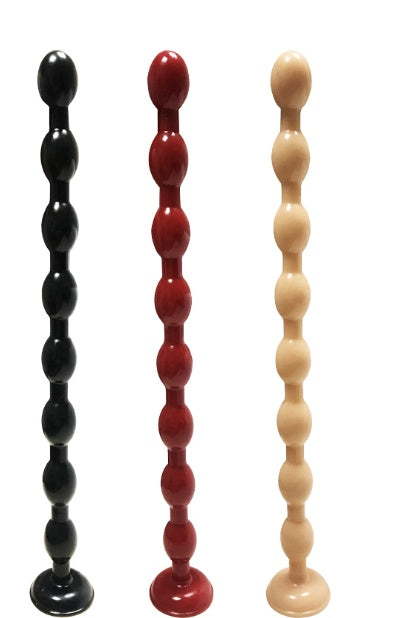 50cm Extra Long Bead Anal Plug – PVC Pleasure Toy for Deep Stimulation