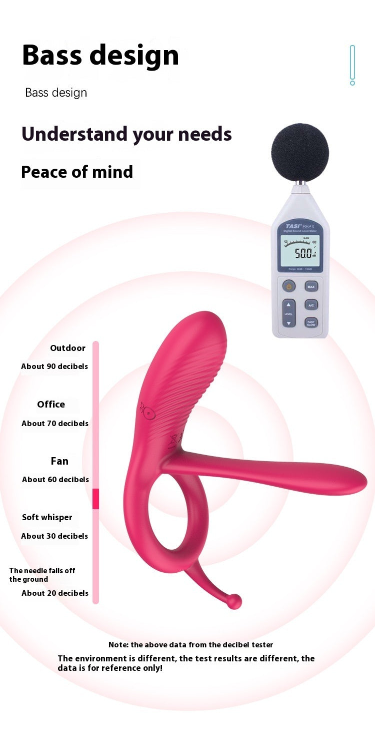 Wireless Remote Control Horseshoe Ring – Liquid Silicone Strong Shock for Men