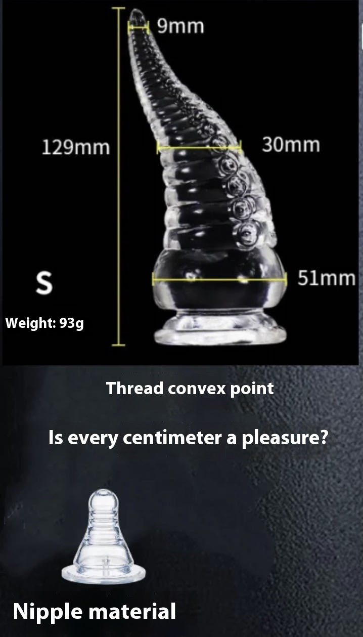 Female Male Thread Octopus Tentacle Anus Toy