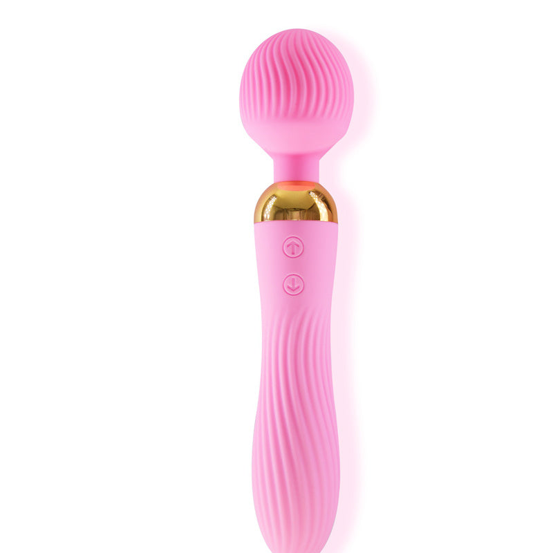Dual Magnetic Vibrator – Premium Silicone & ABS Adult Toy for Intense Pleasure
