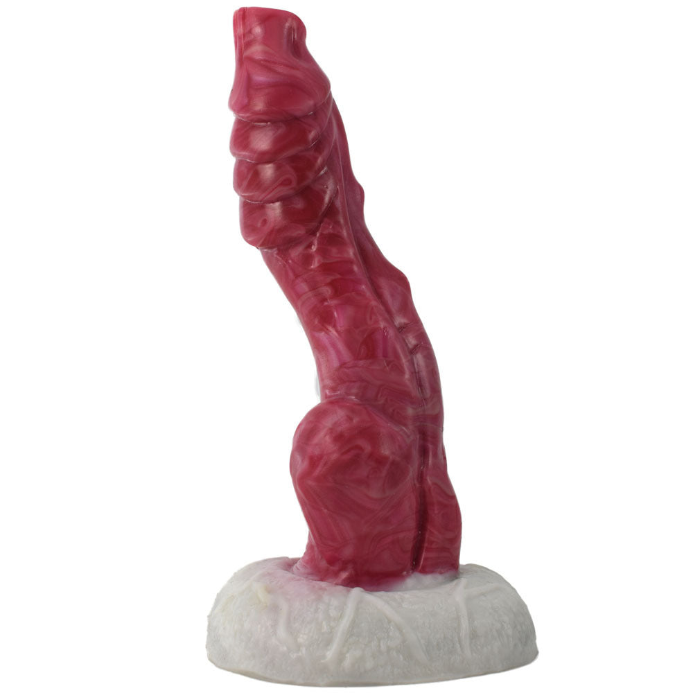 Men's and Women's Liquid Silicone Sex Toy - Prison Fire Color, Daily Pleasure Essentials