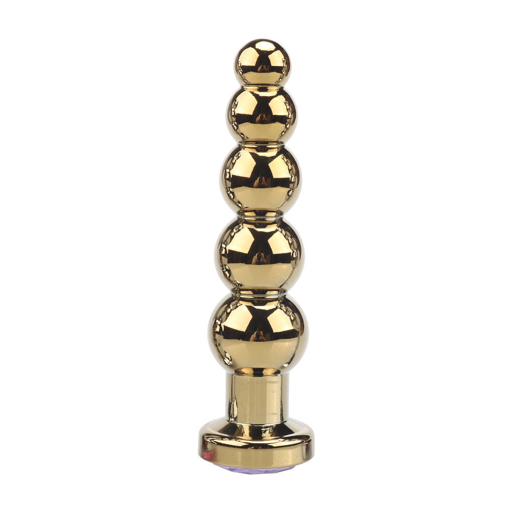 Premium Metal Alloy Anal Beads & Dildo Set - Luxury Pleasure Collection