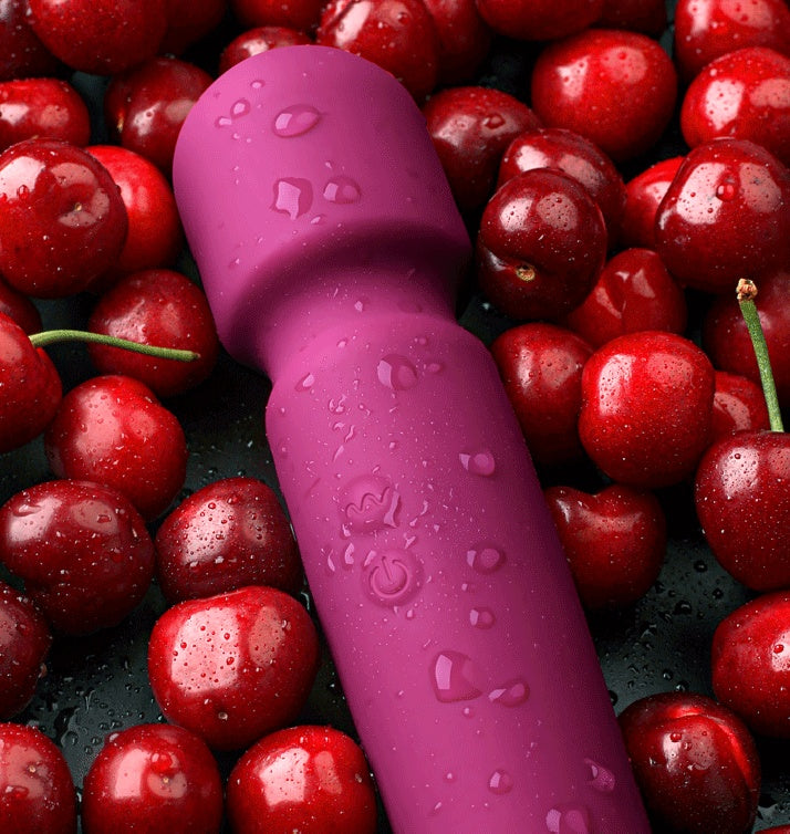 Female Clitoral Stimulator 8 Speed Silicone Red