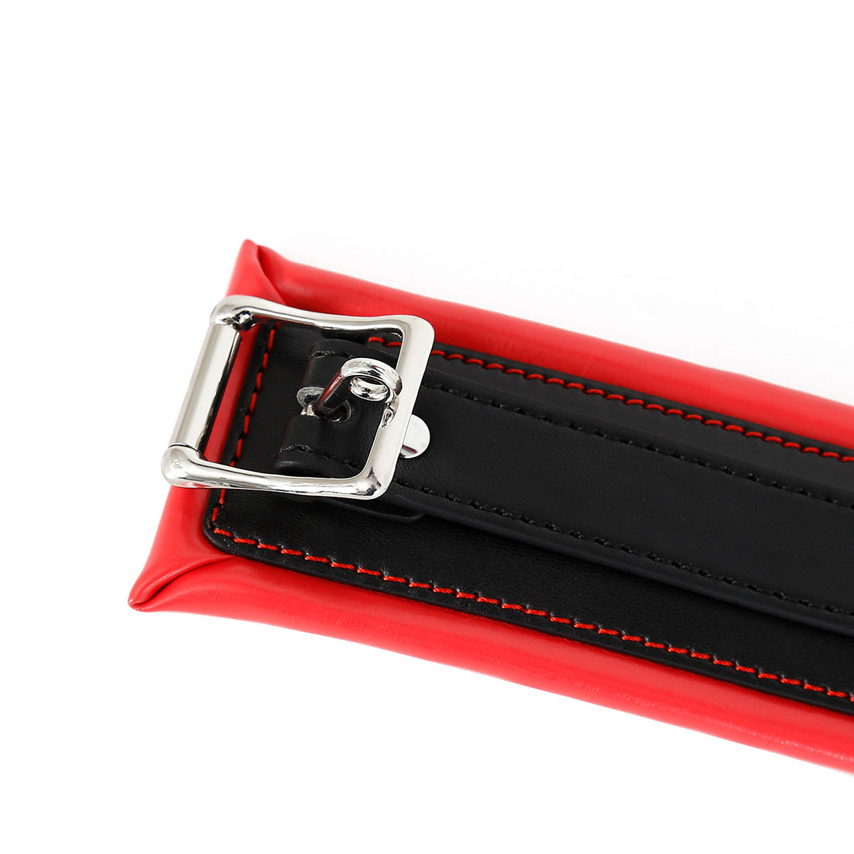 Leather Hand & Neck Restraint – BDSM Bondage Training Collar with Cuffs