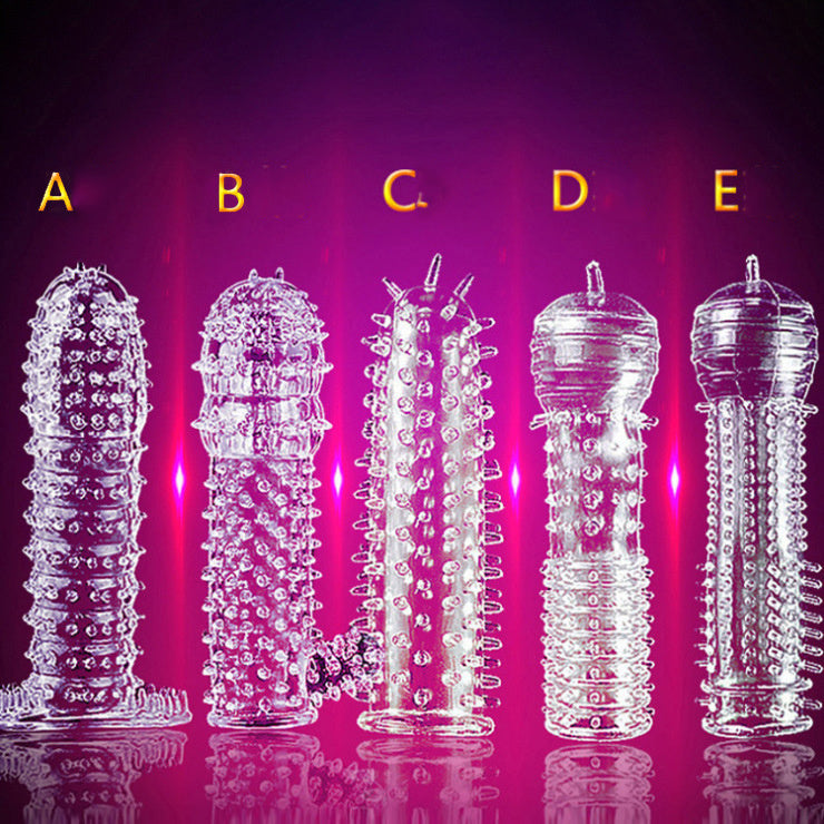 Crystal Exotic Condoms – Sensual 5-Piece Men's Set for Enhanced Pleasure