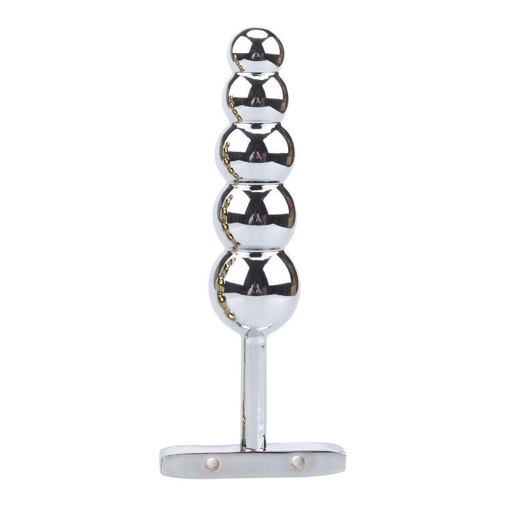 Premium Metal Alloy Anal Beads & Dildo Set - Luxury Pleasure Collection
