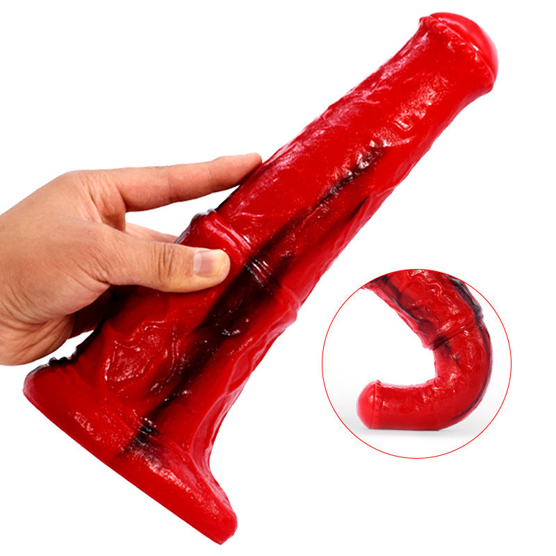 Colorful Sexy Large Toy for Women – Liquid Platinum Silicone