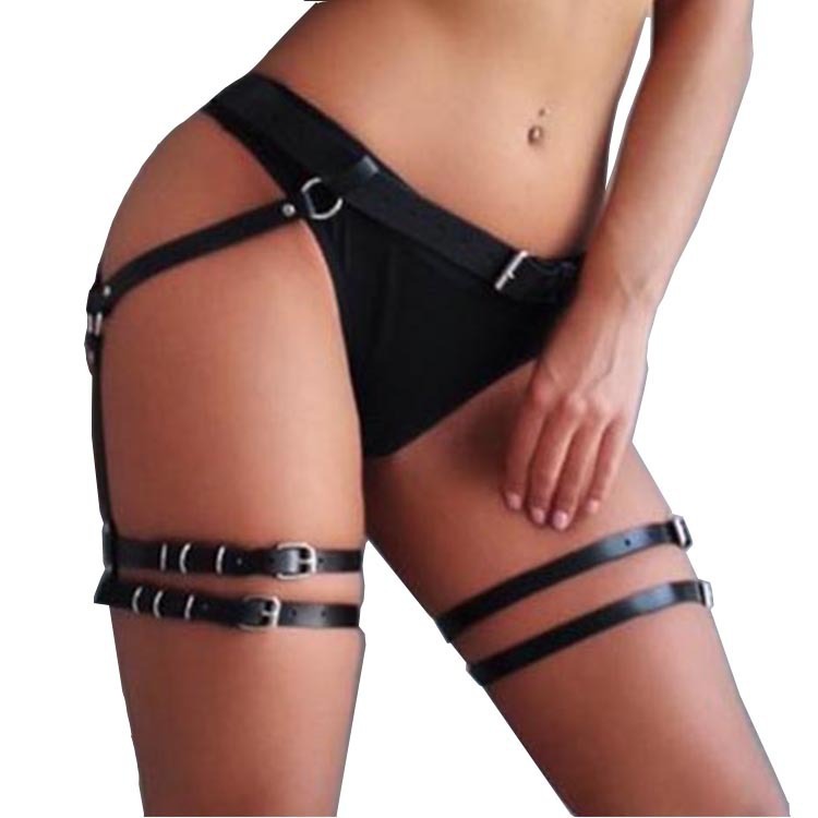 Adjustable Queen Leather Restraint Belt - PU & Imitation Leather