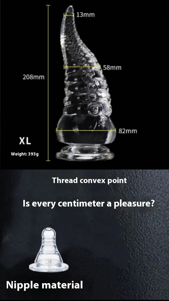Female Male Thread Octopus Tentacle Anus Toy