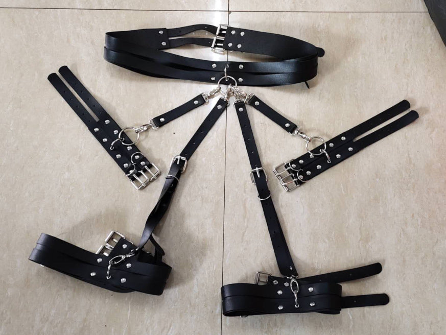 Adjustable PU Leather Bracelet Belt Set – Pin Buckle Design for Custom Fit