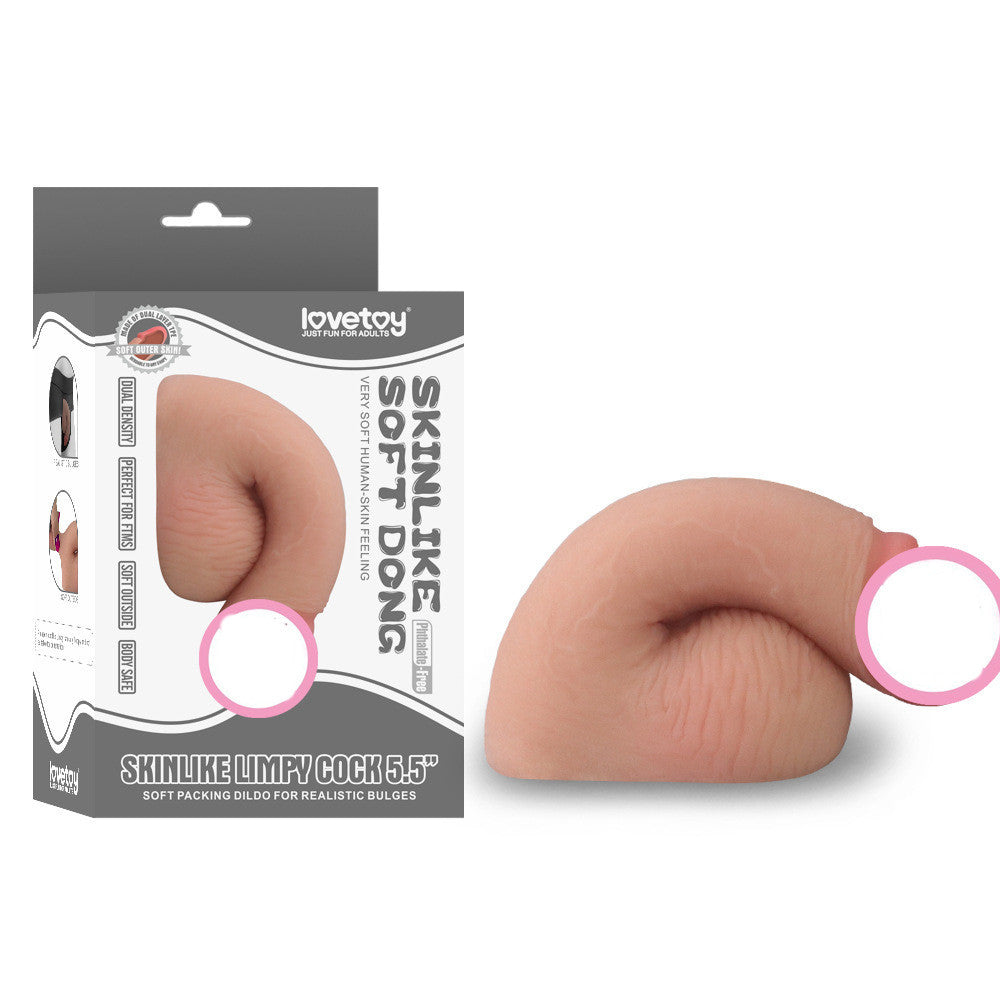 Compact Soft Silicone Women's Masturbation Device - 13.5cm Length, Realistic Feel