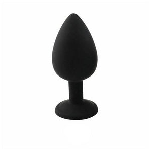 Silicone Anal Plug Set with Colorful Diamond Base - Variety of Sizes and Colors