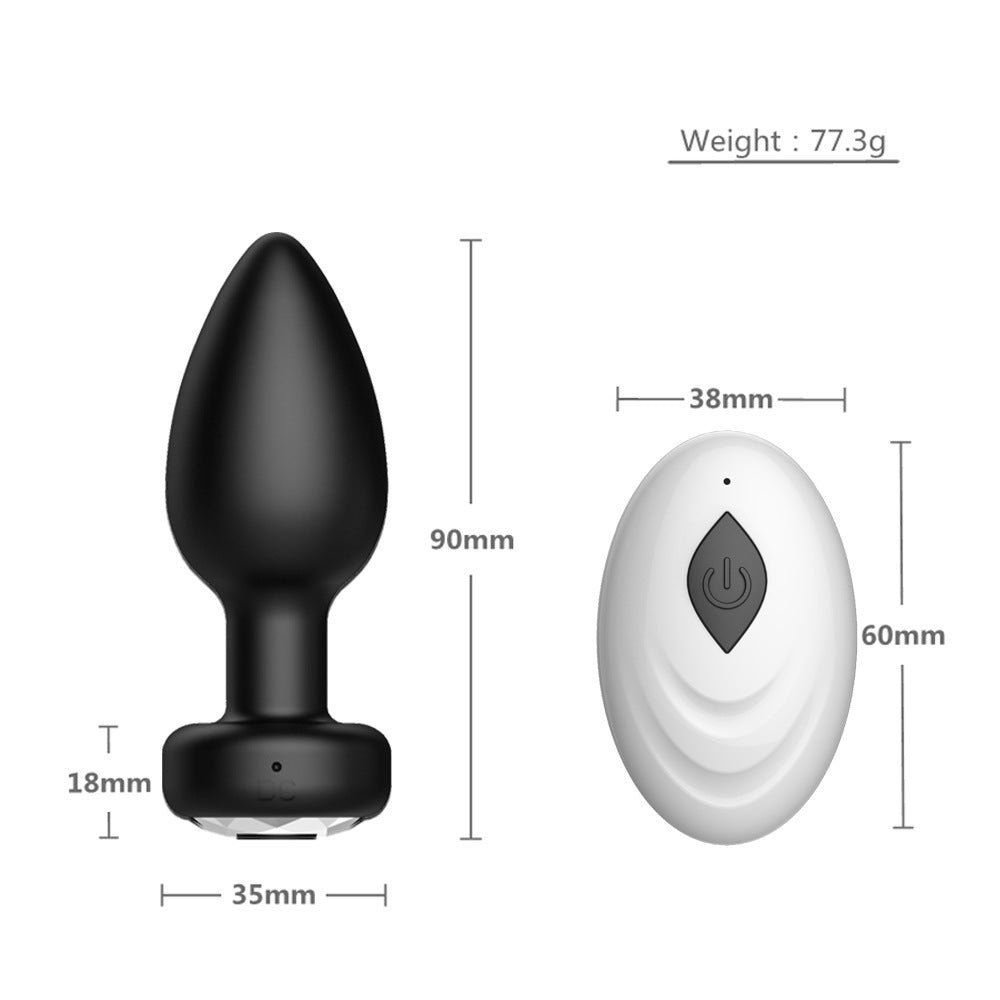 Wireless Remote Control Vibration Toy – Silicone Pleasure Device