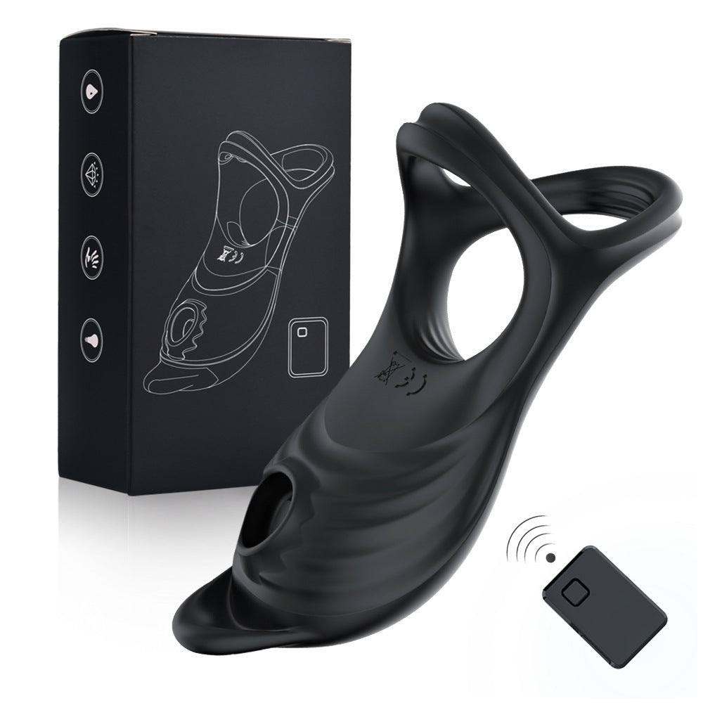 "Endurance Enhancer" Wireless Remote Control Sucking Lock Ring for Men