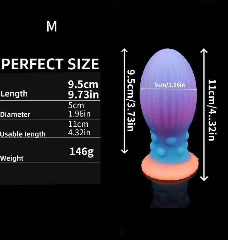 Liquid Silicone Butt Plug – Available in Multiple Sizes and Colors
