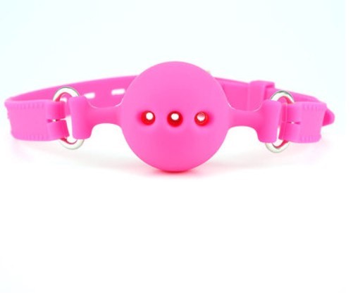 Bundle Forced Deep Throat Mouth Ball with Silicone Toys Set – Mouth Ball, Breast Clip, Eye Mask & Candle