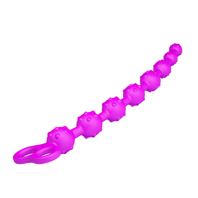 Silicone Pull Bead Vestibular Tool – 285x30mm for Targeted Massage