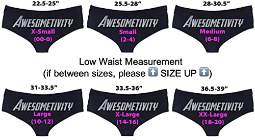 AWESOMETIVITY Bachelorette Bride Hipster Panties- Bridal Lingerie Gifts, XS-XXL