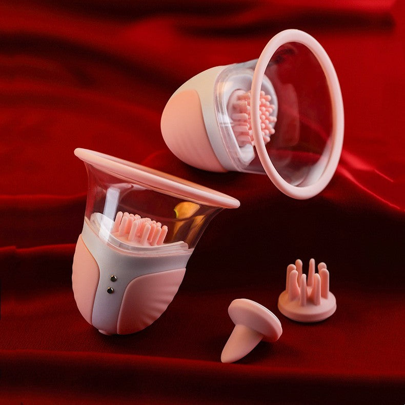 Wireless Breast Nipple Stimulation Device – Rechargeable Massager