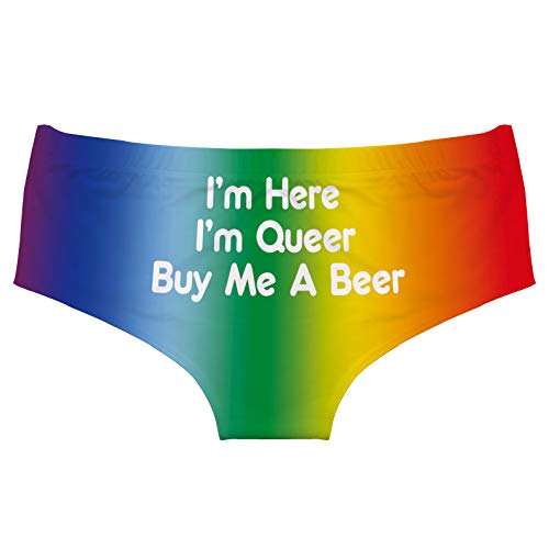 AWESOMETIVITY Bachelorette Bride Hipster Panties- Bridal Lingerie Gifts, XS-XXL