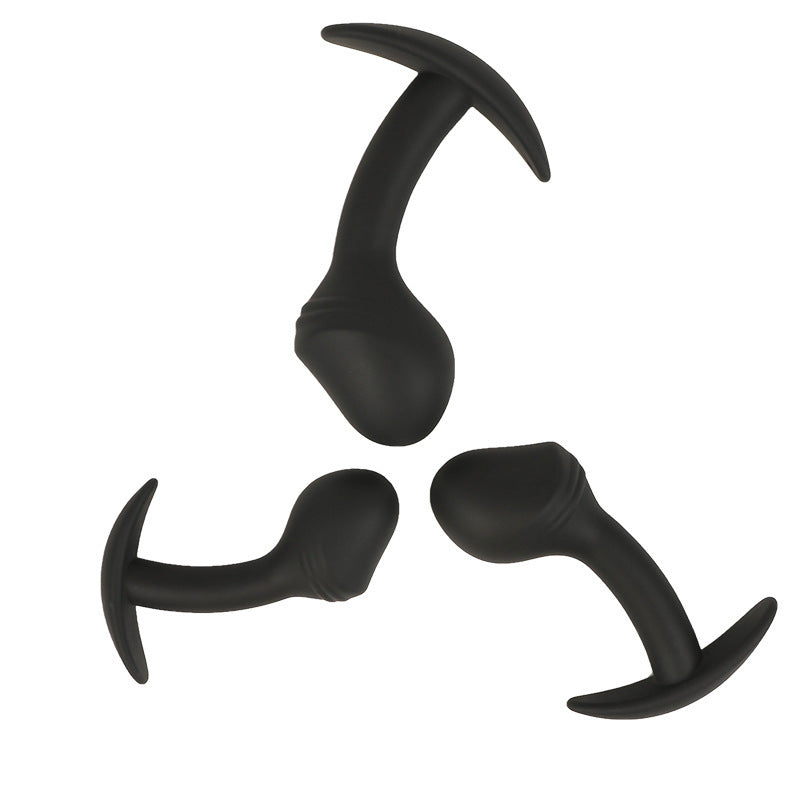 Portable Silicone Butt Plug for Men – Available in Small, Medium, Large, or Set