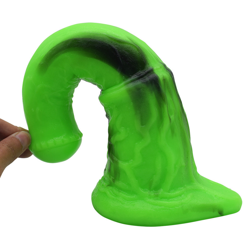 Colorful Sexy Large Toy for Women – Liquid Platinum Silicone