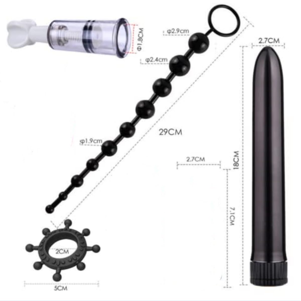 BDSM Restraints Sex Toys 24pc Bondage Restraints Set Fetish Bed Restraints Kits for Beginners,Gang Ball Play, Vibrators Massagers, Bondage kit for Couples Sex