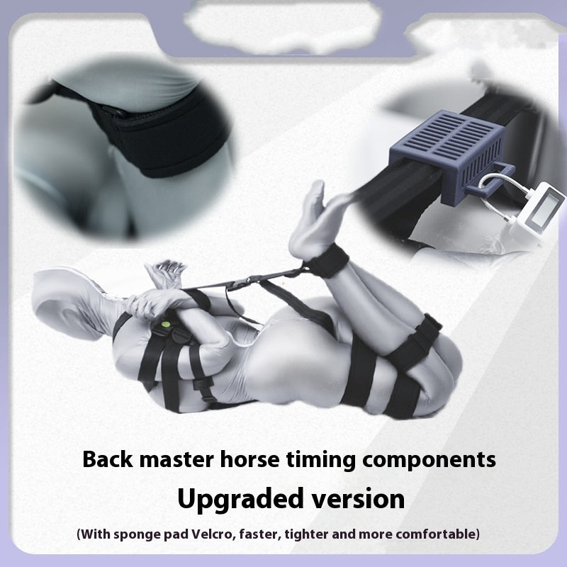 Self-Binding Rear Master Horse Single Binding – Silicone Restraint Device