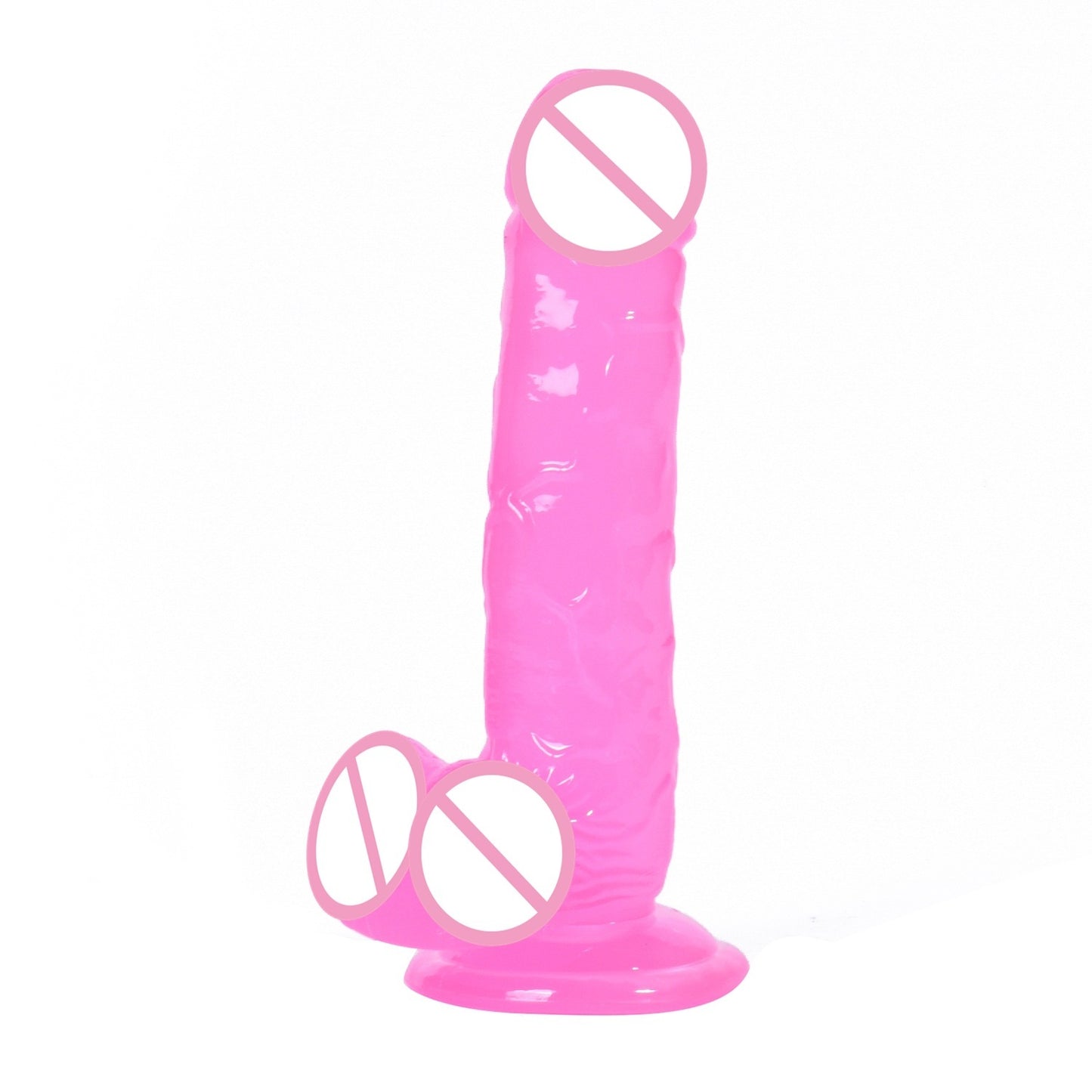 Jelly Clear Crystal Cannon Machine Female Supplies