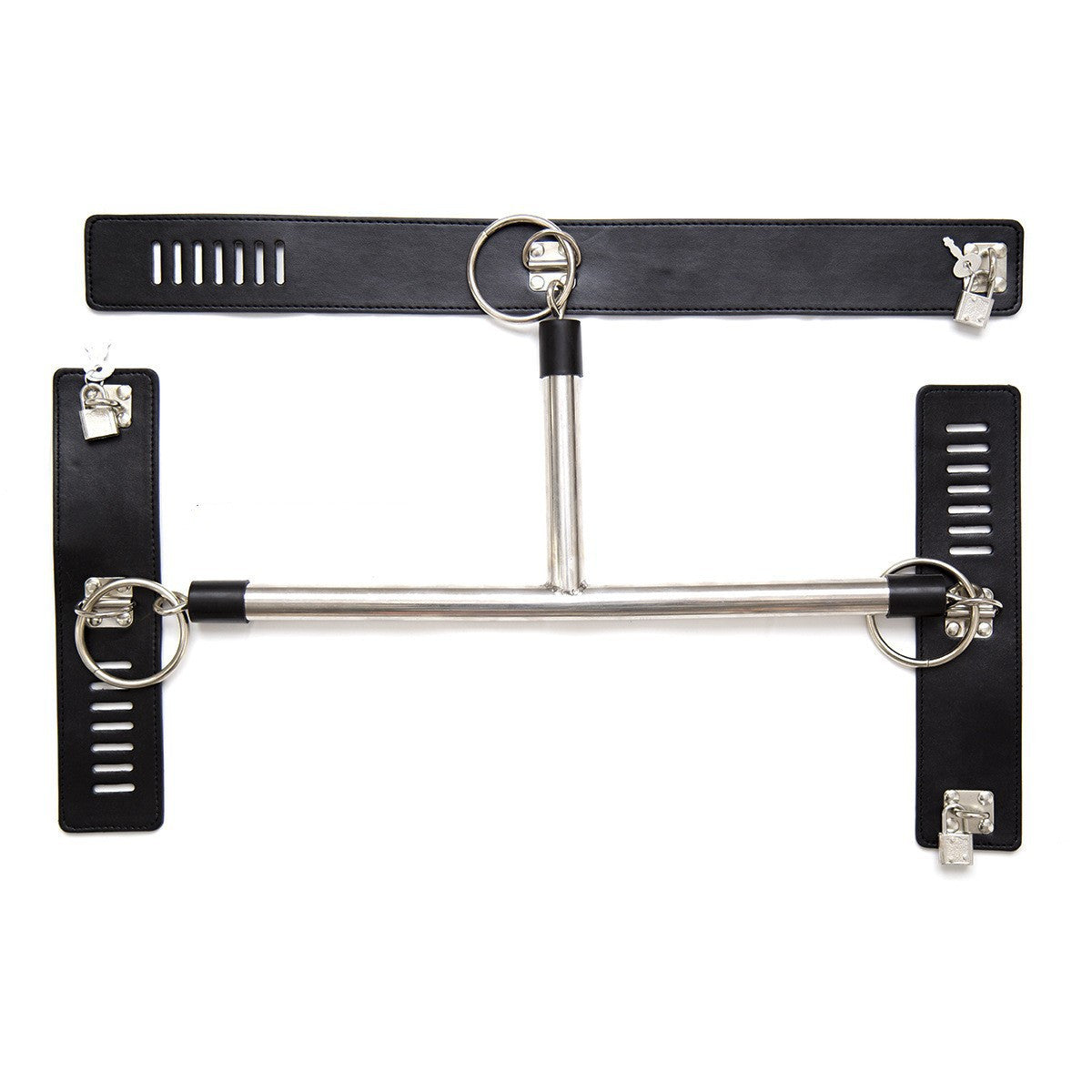 Stainless Steel Restraint Anti-Back Handcuff Toys | Fashionable Bondage Accessories