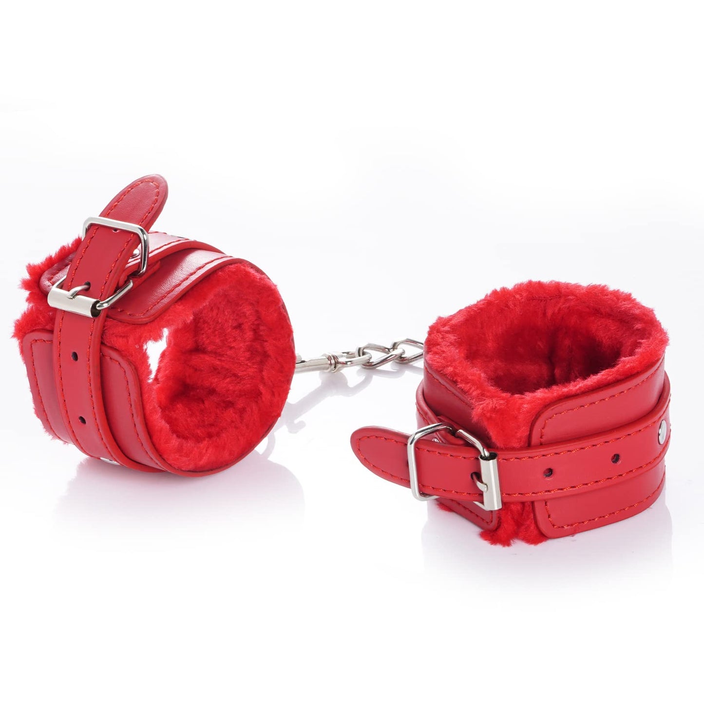 Adjustable Handcuffs Ankle Bracelets SM Adult Plush PU Leather Bondage Fetish Handcuffs Kit Cuff Restraint Set Sex Toy, Rbenxia Handcuff Restraints Adult Sex Toys Black