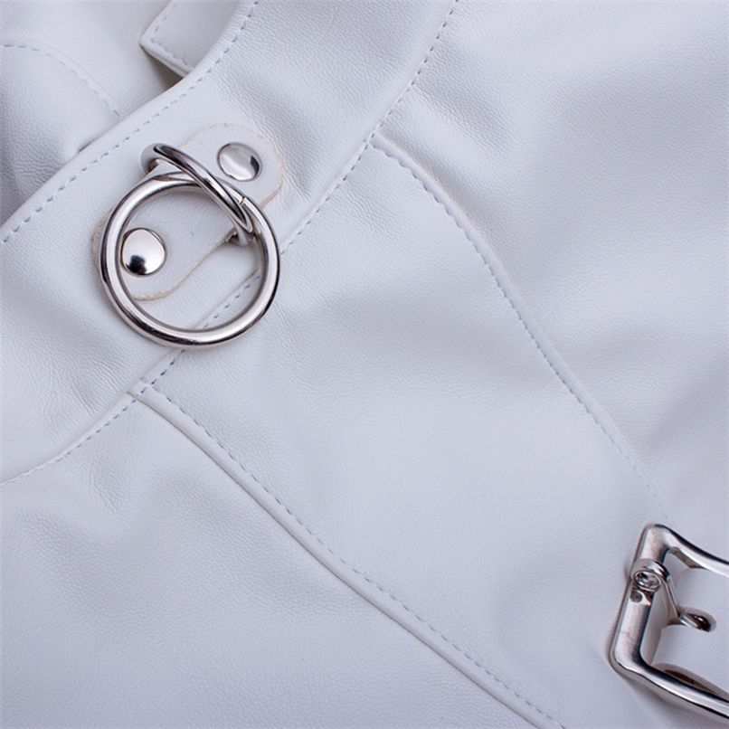 Adjustable Straitjacket Body Harness – Leather BDSM Restraints in Multiple Colors
