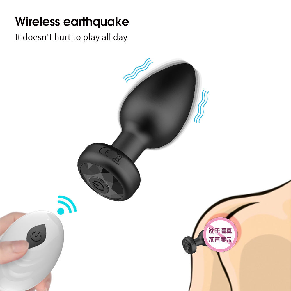 Wireless Remote Control Vibration Toy – Silicone Pleasure Device