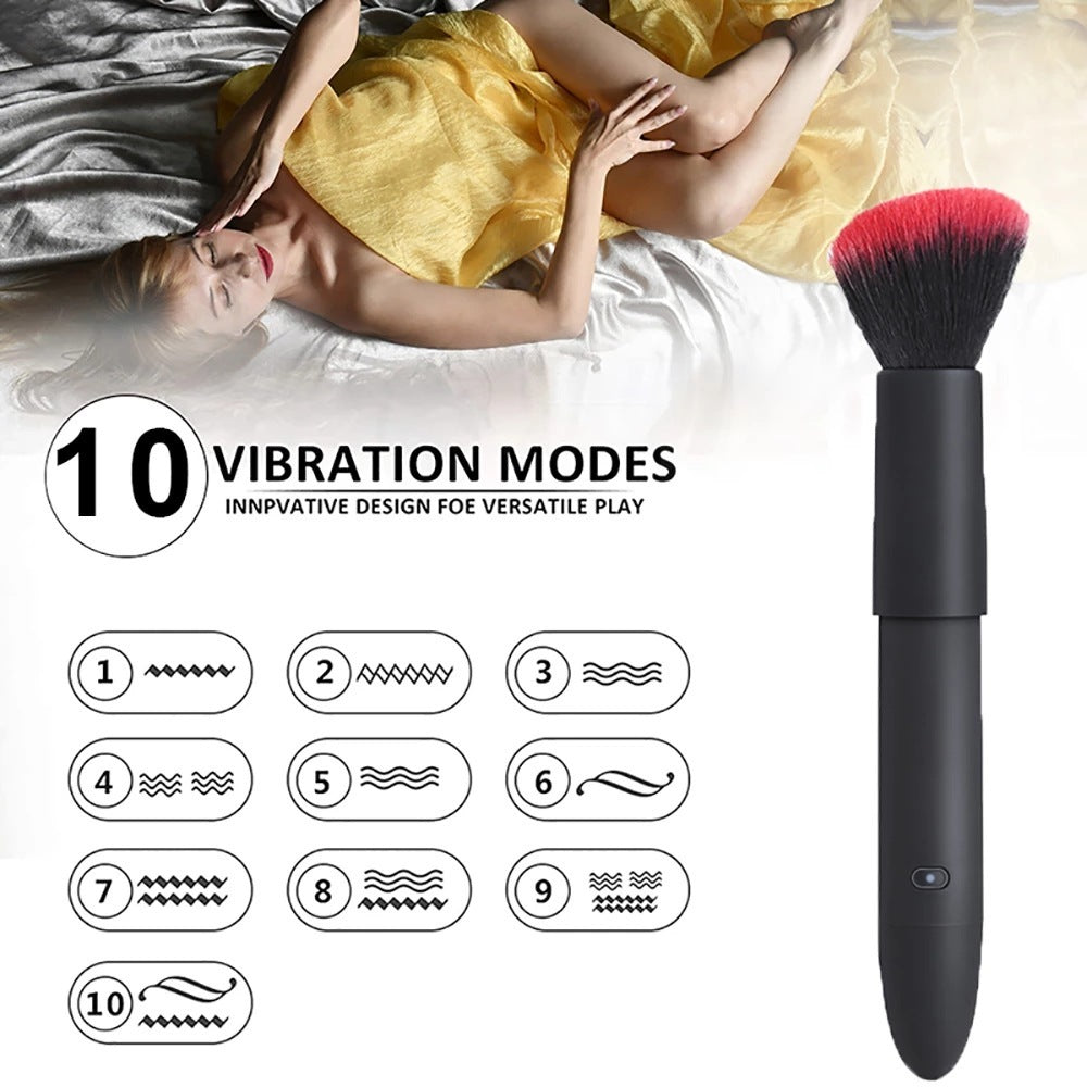 Electric Cosmetic Brush Massage – Discreet Silicone Vibrator