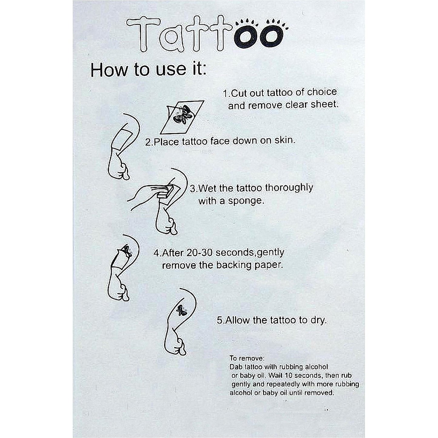 MapofBeauty Sexy Black Lip Print Waterproof Temporary Tattoo Paper Sticker 2 Sheets Per Pack