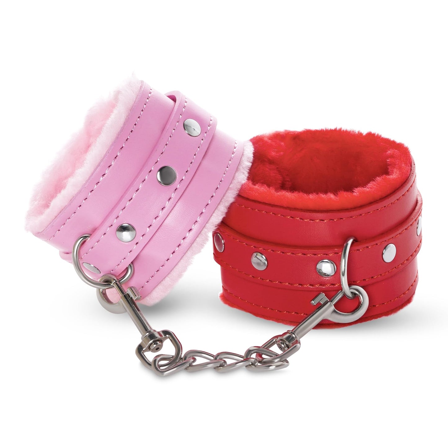 Adjustable Handcuffs Ankle Bracelets SM Adult Plush PU Leather Bondage Fetish Handcuffs Kit Cuff Restraint Set Sex Toy, Rbenxia Handcuff Restraints Adult Sex Toys Black