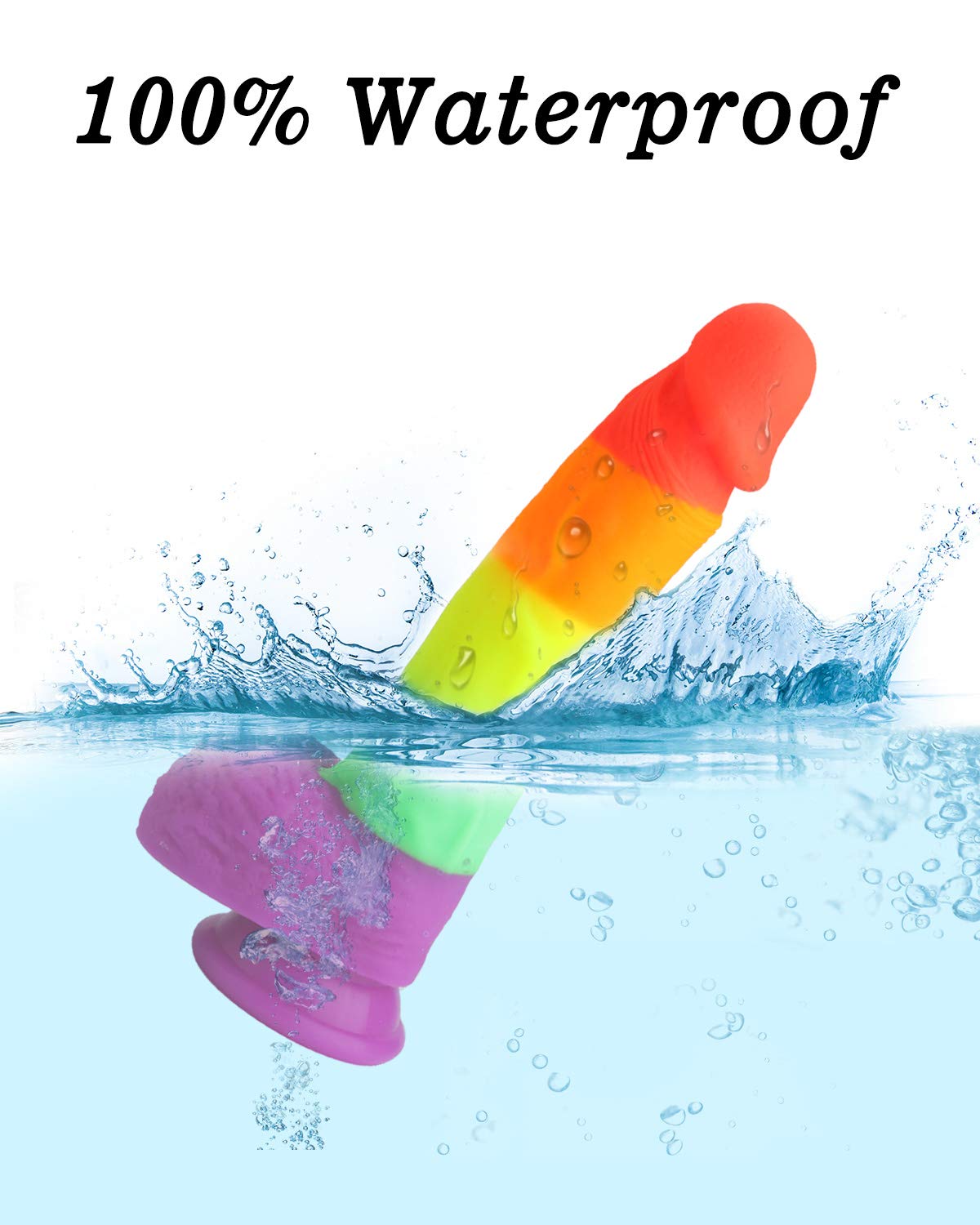 Realistic Dildo for Beginners Lifelike Huge Silicone Dildo, with Strong Suction Cup for Hands-Free Play, Realistic Penis for G-Spot Stimulation Dildos Anal Sex Toys for Women and Couple 7.7 "