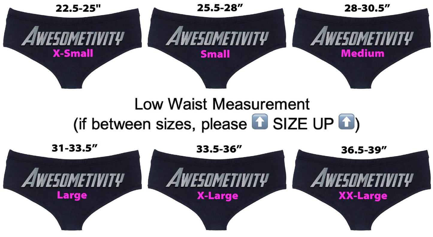 AWESOMETIVITY Bachelorette Bride Hipster Panties- Bridal Lingerie Gifts, XS-XXL