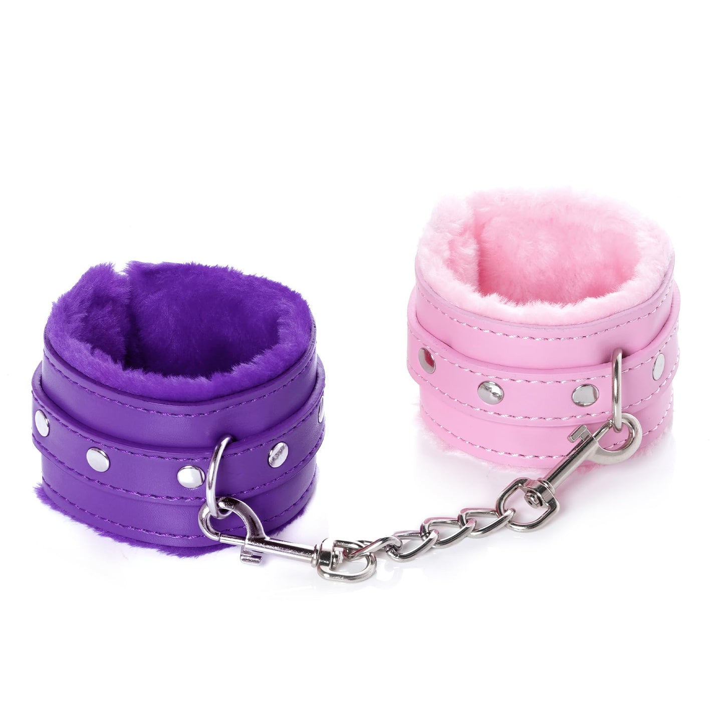 Adjustable Handcuffs Ankle Bracelets SM Adult Plush PU Leather Bondage Fetish Handcuffs Kit Cuff Restraint Set Sex Toy, Rbenxia Handcuff Restraints Adult Sex Toys Black