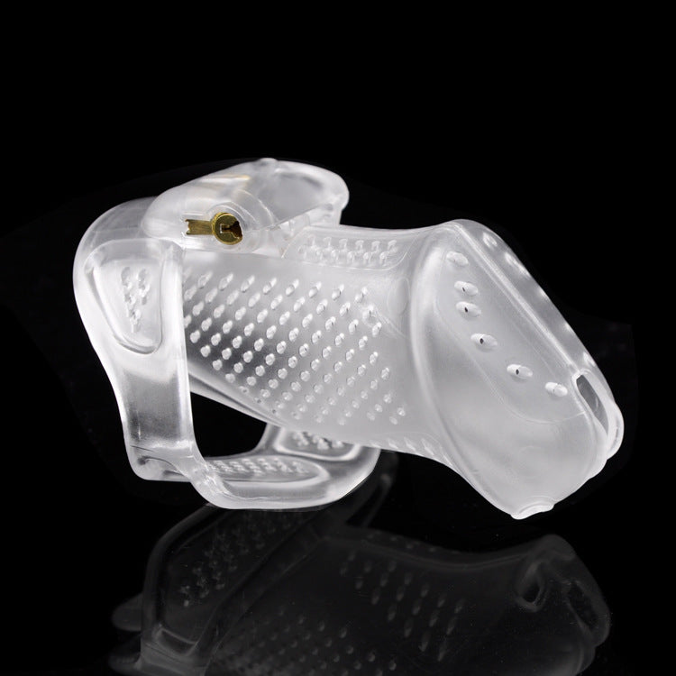 3D-Designed Male Chastity Cage – Food Grade PC with Multiple Color Options