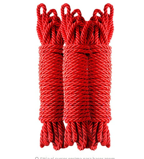 10m Fetish Slave Bondage Rope - BDSM Restraint Cord for Couples' Roleplay