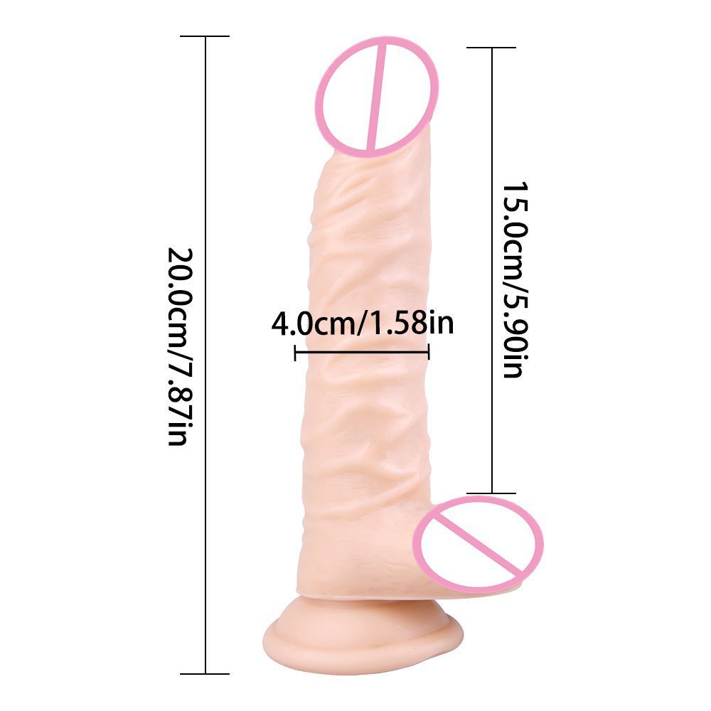 Big Swing Simulation Toy Set – Wearable Leather Pants with Realistic PVC Penis for Women