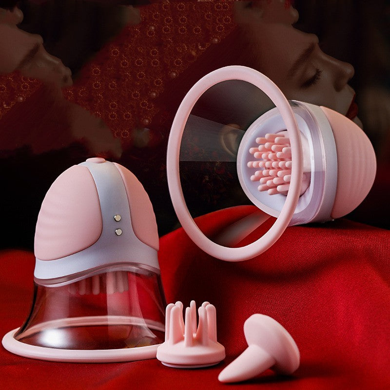 Wireless Breast Nipple Stimulation Device – Rechargeable Massager
