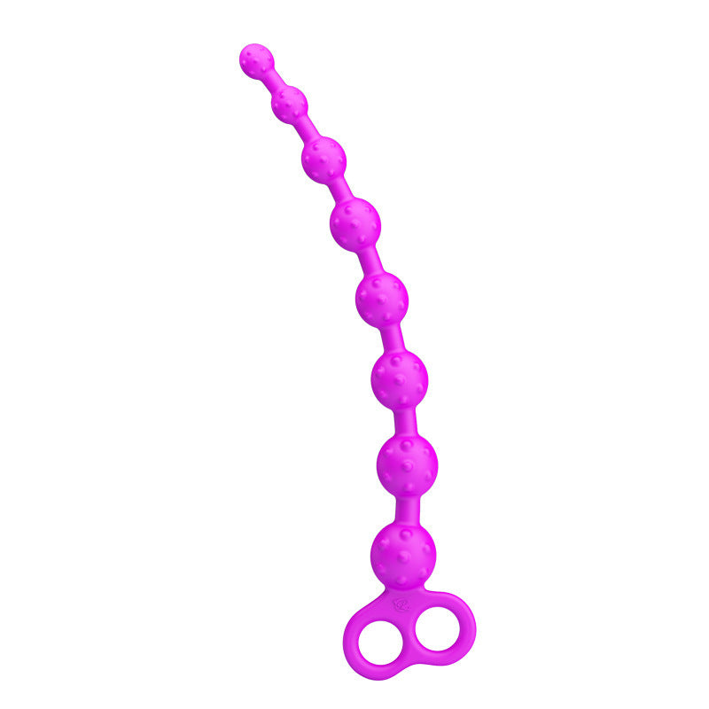 Silicone Pull Bead Vestibular Tool – 285x30mm for Targeted Massage